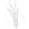 KinkHarness Camisole Strict Leather Fastens